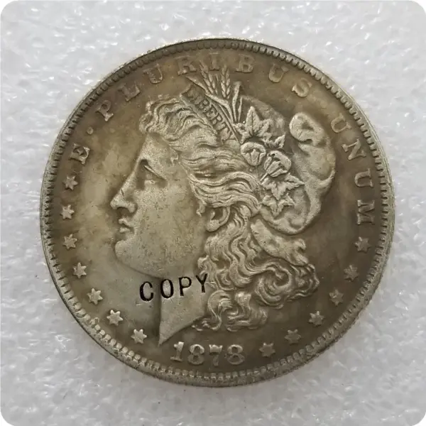 Morgan Coin Replica Collectible Antique Imitation - Image 4