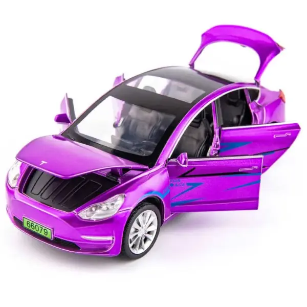 1/32 Tesla Alloy Car Model with Sound & Light - Image 10