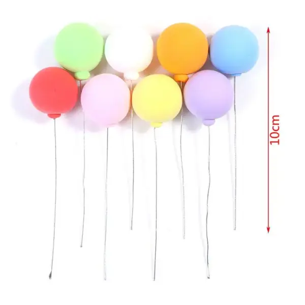 Dollhouse Miniature Colorful Balloons Set - Image 12