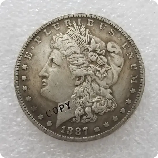 Morgan Coin Replica Collectible Antique Imitation - Image 10