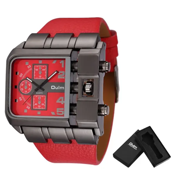 Oulm 3364 Big Dial Men's Quartz Watch - Image 10
