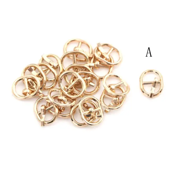 10PCS 5.5MM Mini Tri-glide Doll Buckles - Image 8