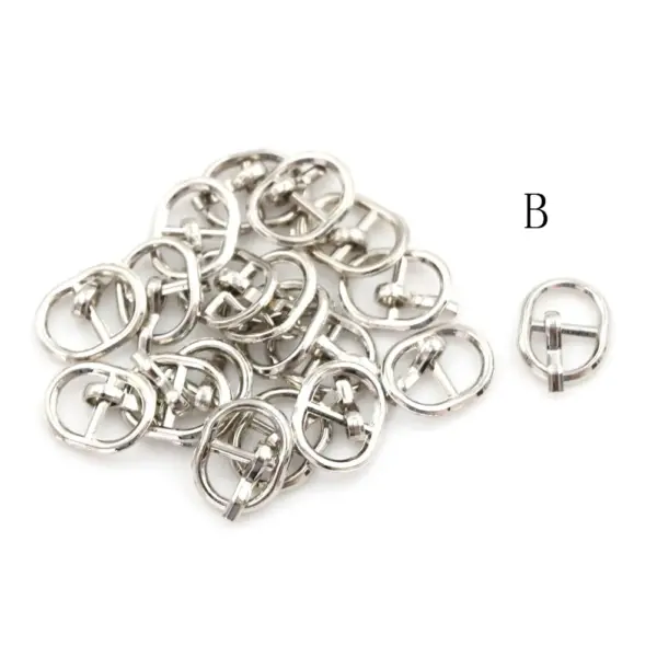 10PCS 5.5MM Mini Tri-glide Doll Buckles - Image 7