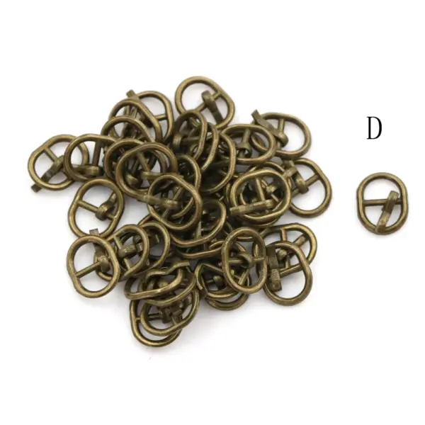 10PCS 5.5MM Mini Tri-glide Doll Buckles - Image 9