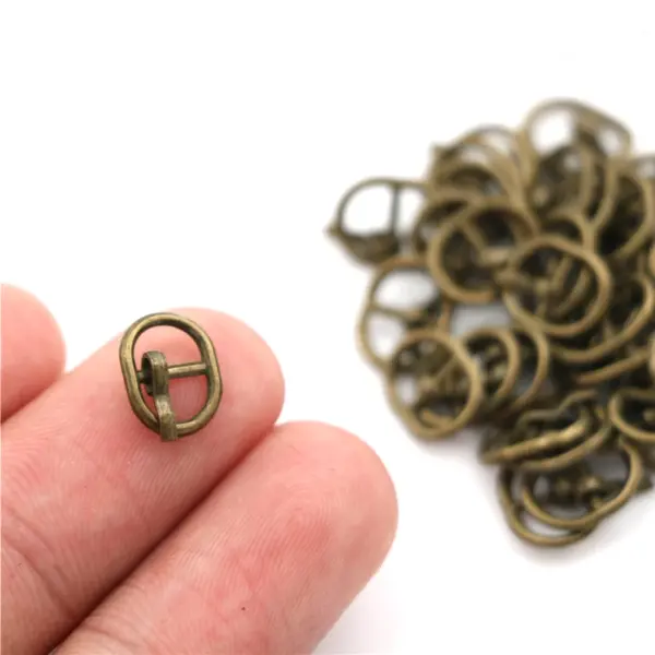 10PCS 5.5MM Mini Tri-glide Doll Buckles - Image 6