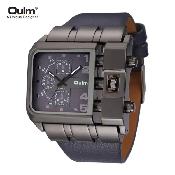 Oulm 3364 Big Dial Men's Quartz Watch - Image 12