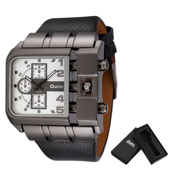 Oulm 3364 Big Dial Men's Quartz Watch - Image 15