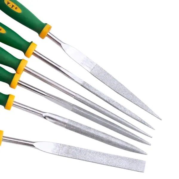 6pcs Diamond Needle Files Set for Metal & Glass - Image 3