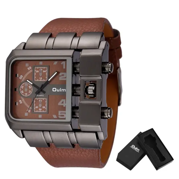 Oulm 3364 Big Dial Men's Quartz Watch - Image 14