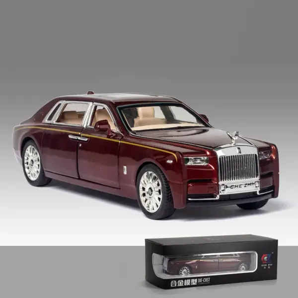 1/24 Diecast Phantom Model Toy Car - Image 9