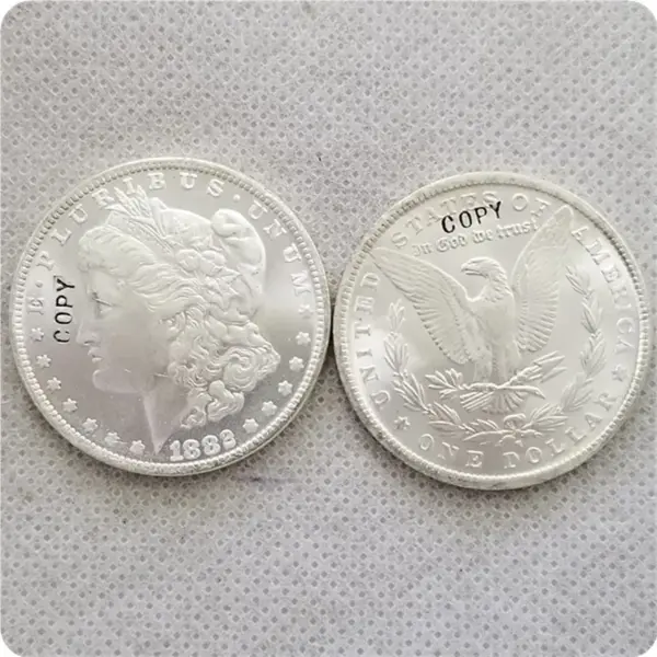 UNC Morgan Replica Commemorative Coin - Image 13