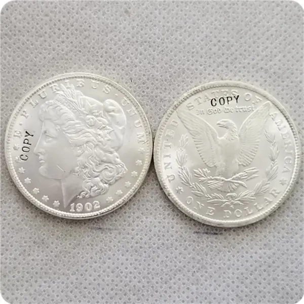 UNC Morgan Replica Commemorative Coin - Image 25
