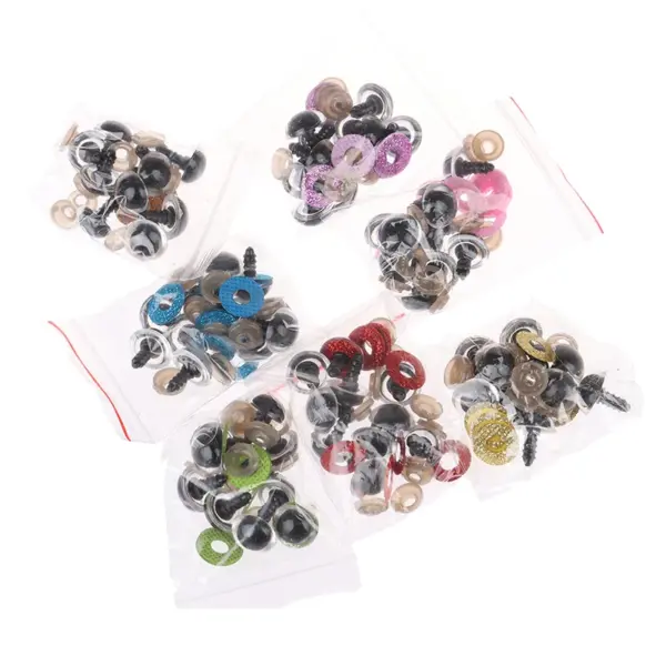 10 Sets 16MM Glitter Safety Eyes for Dolls - Image 4