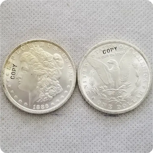 UNC Morgan Replica Commemorative Coin - Image 9