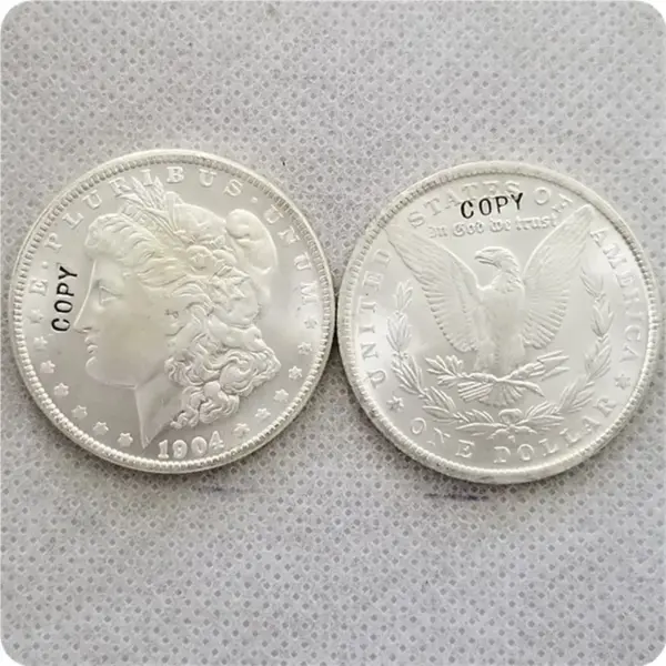 UNC Morgan Replica Commemorative Coin - Image 6