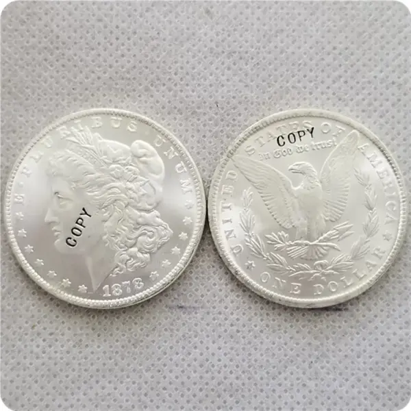 UNC Morgan Replica Commemorative Coin - Image 7