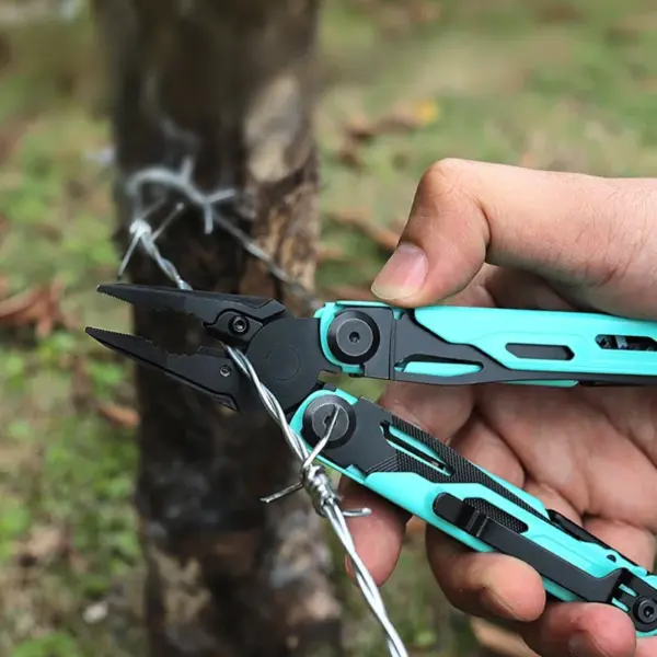 17 in 1 Multitool Pliers Outdoor Survival Tool - Image 3