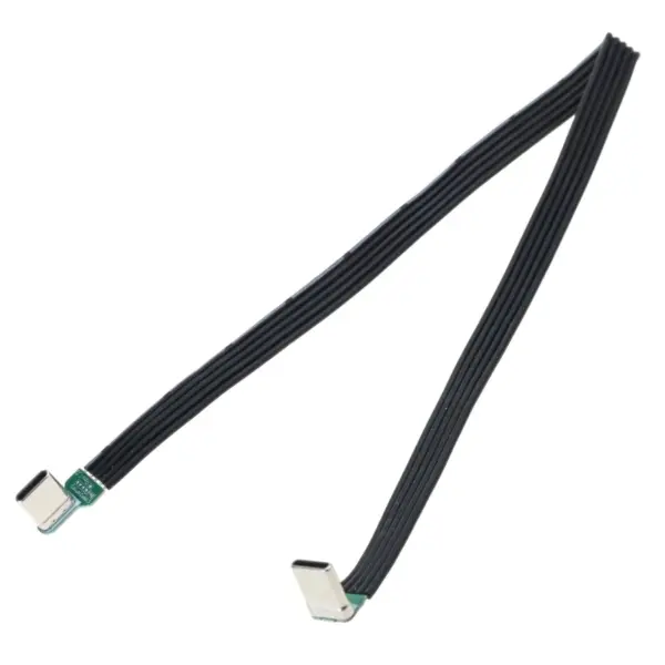USB C to USB C Flat Silicone Cable 60W - Image 5