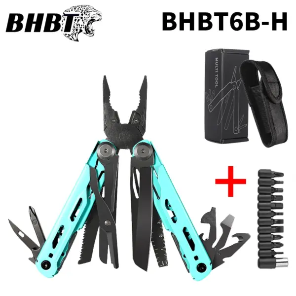 17 in 1 Multitool Pliers Outdoor Survival Tool - Image 10