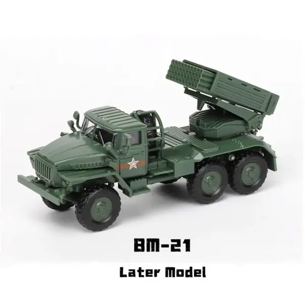 1/72 Soviet BM-21 Rocket Launcher Model Kit - Image 9