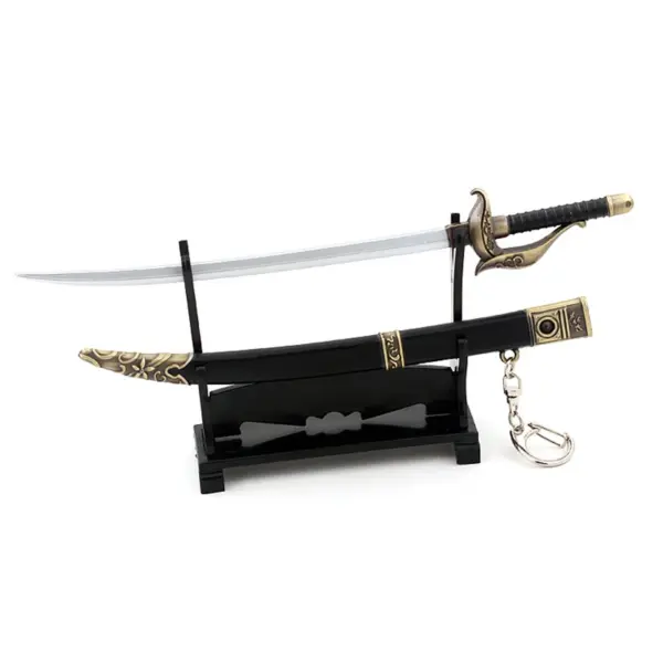 22cm Metal Ancient European Scimitar Model - Image 6