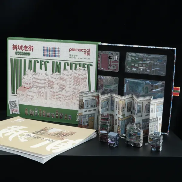 Piececool 11pcs 3D Metal Building Puzzles - Image 5