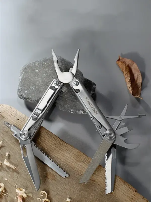SWISS TECH 18-in-1 Multitool Folding Pliers - Image 2