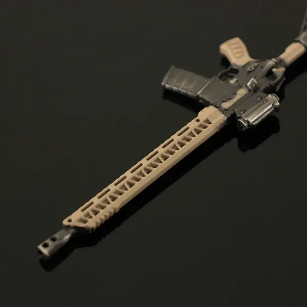 9cm PUBG Gun Keychain Alloy Mini Model - Image 4