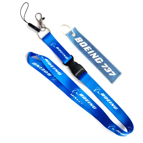 Boeing Aircraft Double Sided Keychain Set - Image 3