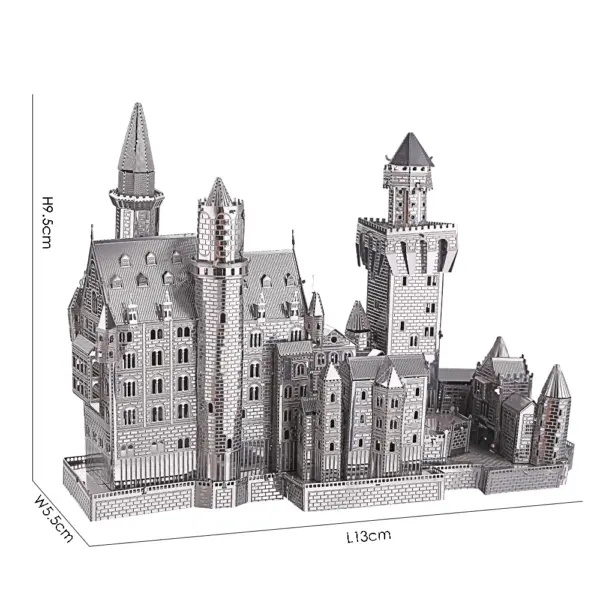 3D Metal Puzzle Building Model Kit - Image 5