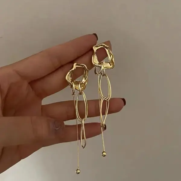 Long Tassel Drop Earrings for Women - Image 9