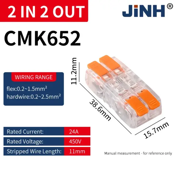 JINH CMK65 10Pcs Quick Splicing Connectors - Image 8