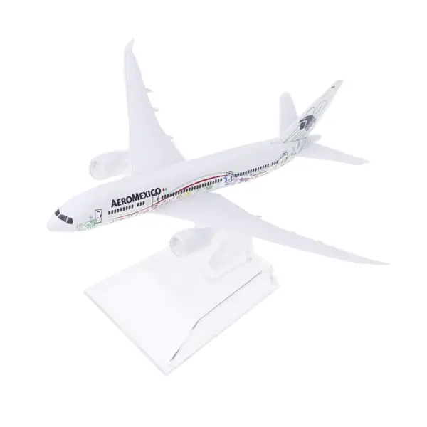 Diecast Aeromexico B787 Airplane Model 16cm - Image 4