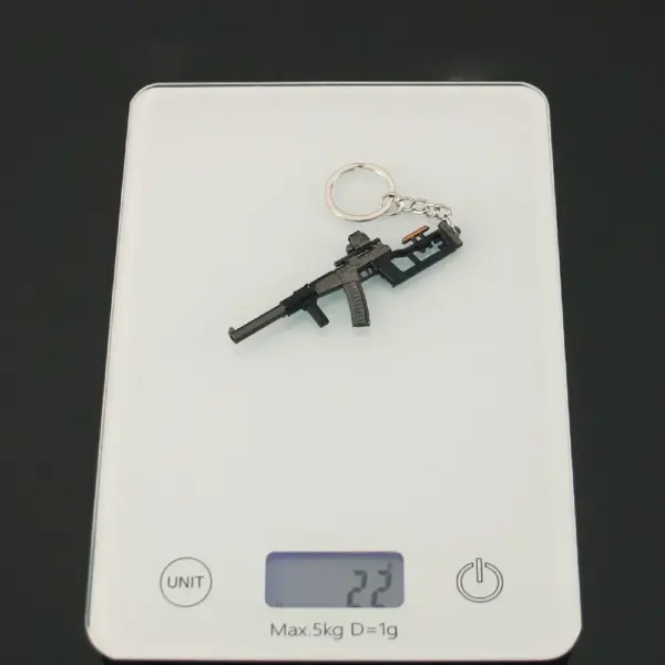 9cm Mini Toy Gun Keychain Collectible Model - Image 5