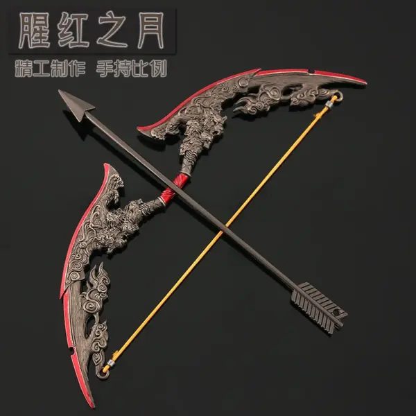 Blood Moon Bow and Arrow Model 17cm - Image 2