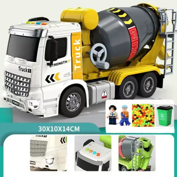 Cement Truck Mixer Model with Sound and Light - Image 7