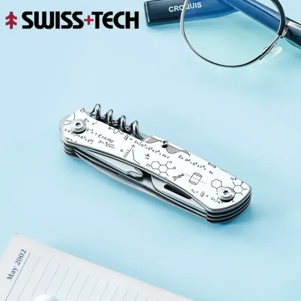 Swiss Tech 9-in-1 Mini Folding Multitool - Image 4