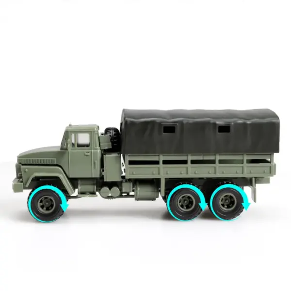 1/72 Kraz-260 Military Truck Model Kit - Image 4