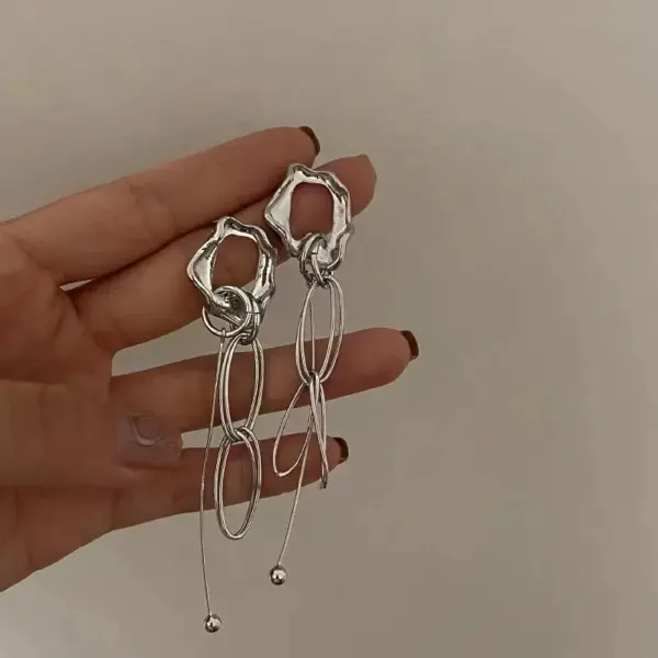 Long Tassel Drop Earrings for Women - Image 7