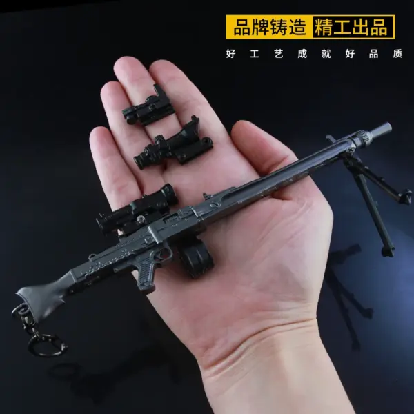 MG3 Machine Gun Metal Model 19cm PUBG Decor - Image 8