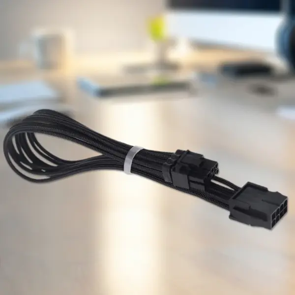 PCIe 8 Pin Female to Male Power Extension Cable - Image 4