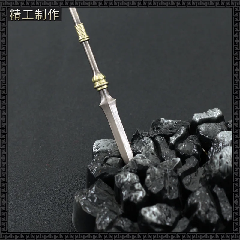 Zhao Yun Ancient Spear Model 22cm Metal Decor 4 Zhao Yun Ancient Spear Model 22cm Metal Decor - Image 4