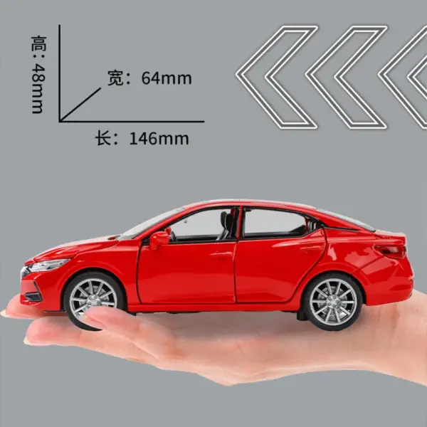 1/32 Scale Alloy SYLPHY Model Car Toy - Image 2