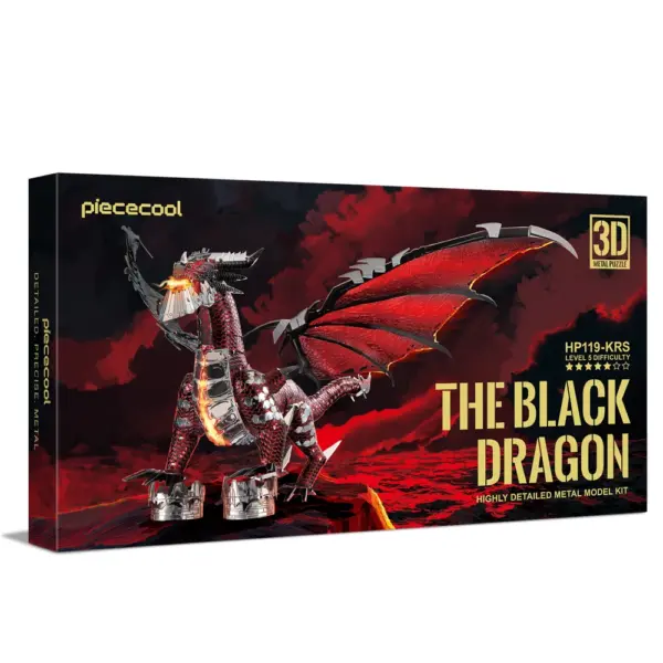 3D Metal Dragon Puzzle DIY Model Kits - Image 6