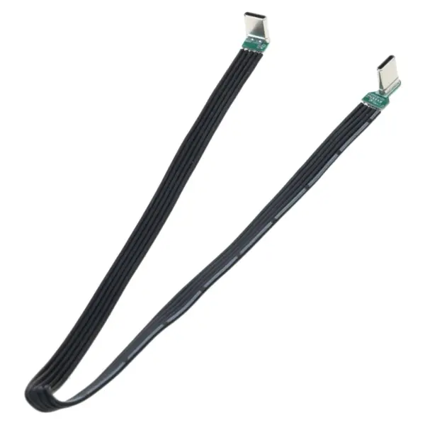 USB C to USB C Flat Silicone Cable 60W - Image 3