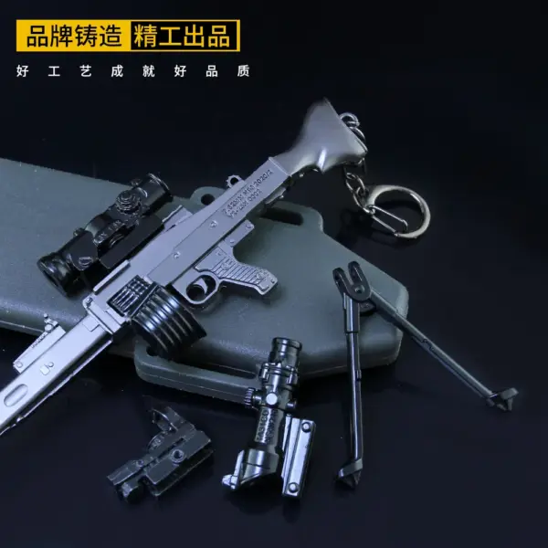MG3 Machine Gun Metal Model 19cm PUBG Decor - Image 4