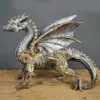 Steampunk Mechanical Dog Statue Resin Decor