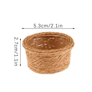 Mini Straw Handbags for Dollhouse Decor 46 S1d871a8026a144c6936bcd39c0861a43O