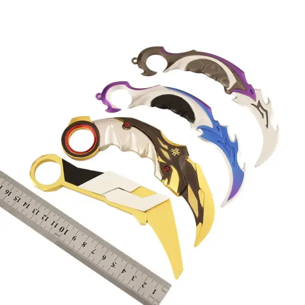 Valorant Reaver Karambit Toy Keychain Model - Image 6