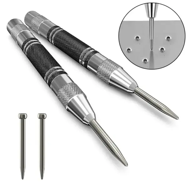 2pc 128mm Spring Center Punch Tool Set - Image 6